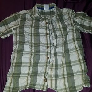 Boys short sleeve button up